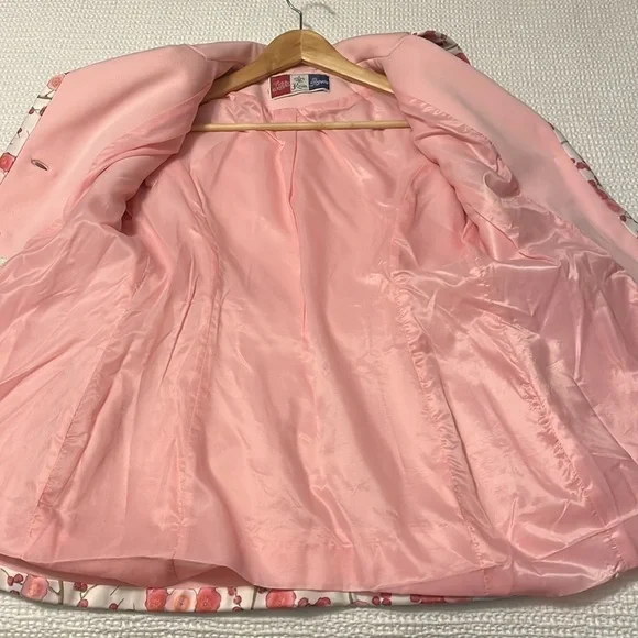 ❤️ VINTAGE Lilli Ann Knit Blazer Jacket - 1960’s Mod - Picture 5 of 14